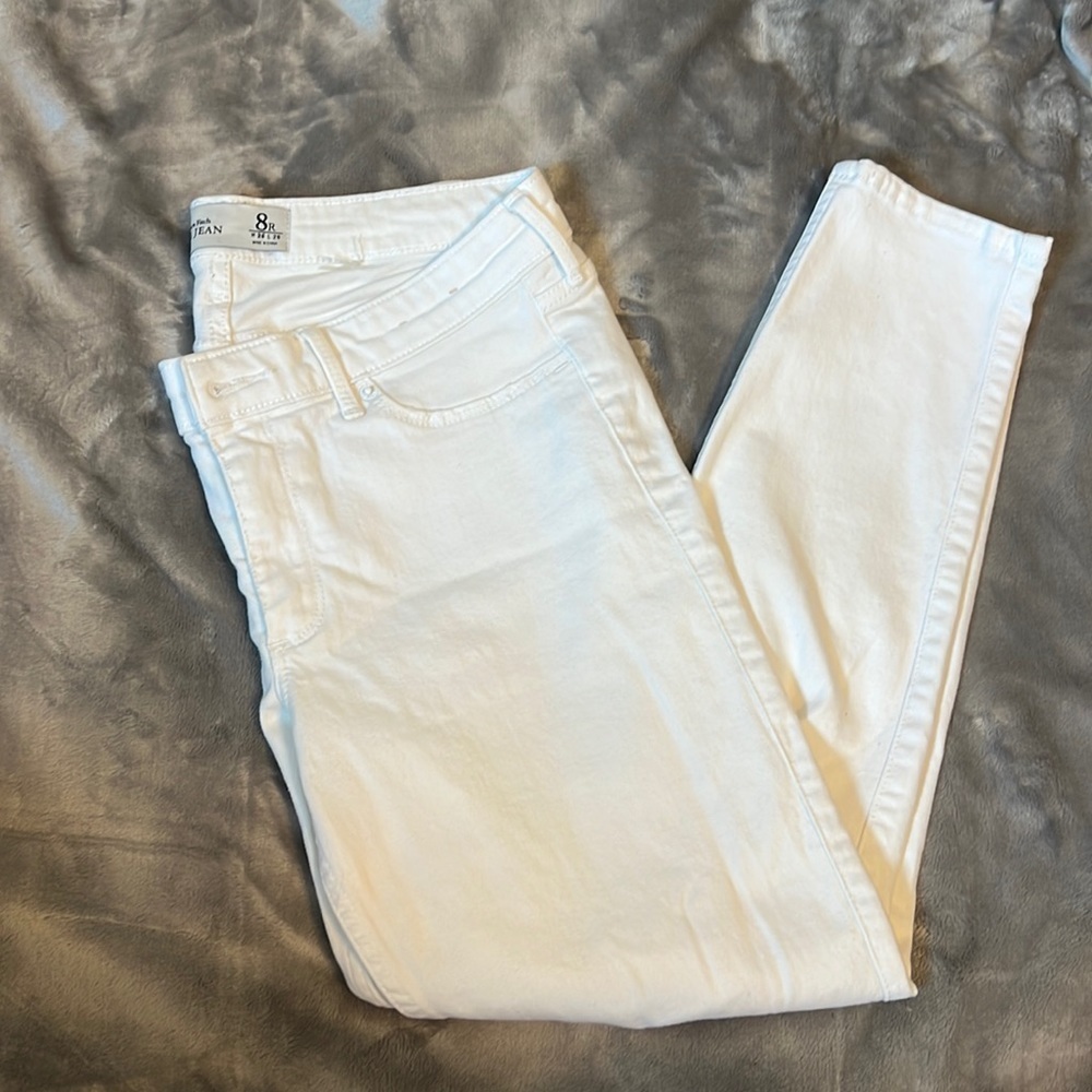 Abercrombie Mid Rise Ankle Jean